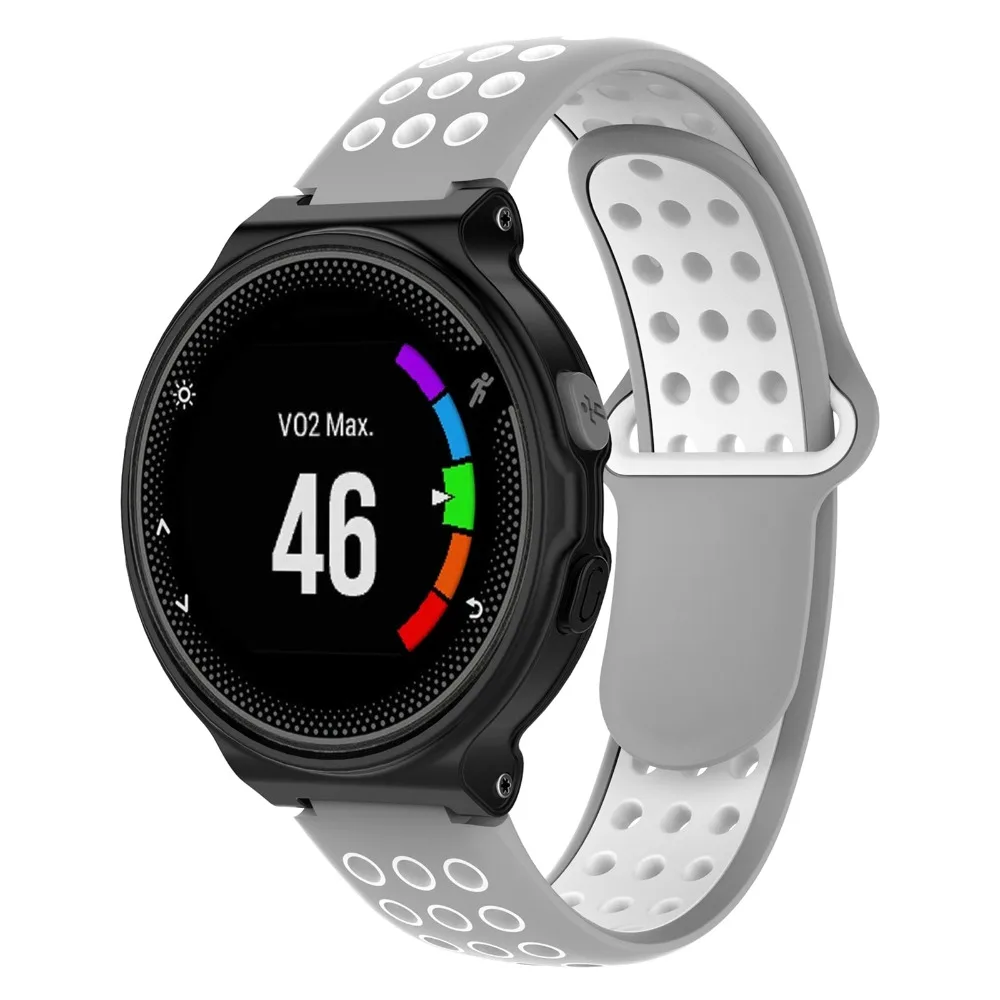 XBERSTAR браслет ремешок для Garmin Forerunner 220 230 235 630 620 735 подход S20 S6 S5 gps часы ремень