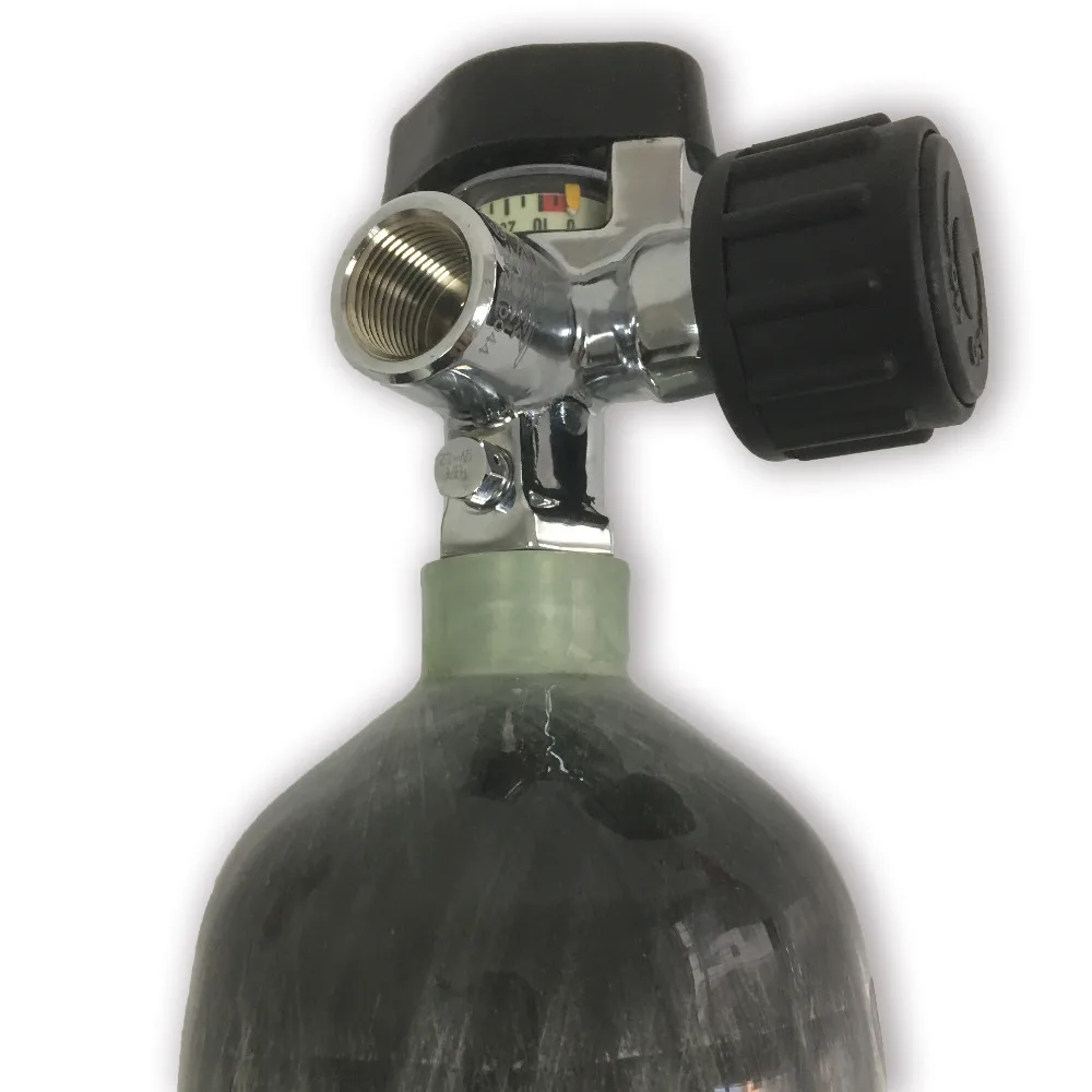 AC121721 pcp воздушный бак 2.17L бутылка для дайвинга сжатый Воздушный пистолет для охоты страйкбол co2 цилиндры из углеродного волокна