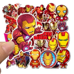1 шт./35 шт. мультфильм чемодан стикеры Ironman s супер герой Тони Старк Мстители 4 Симпатичные вентиляторы детская вечеринка