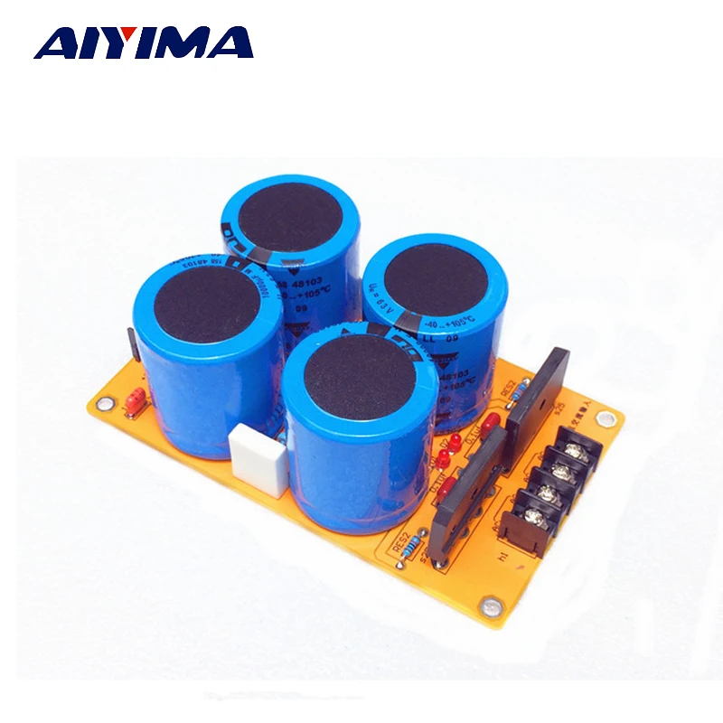 

AIYIMA Single Power Rectifier Filter Fever Capacitor Filter Assembled Power Amplifier Board Audio Rectifier Power Supply