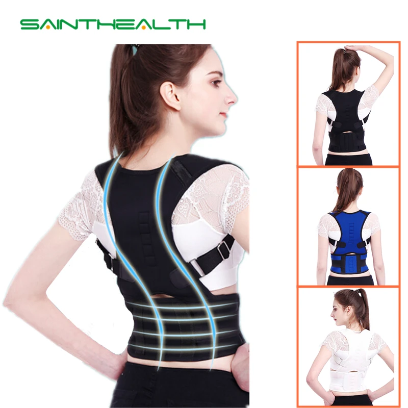 Sainthealth Posture Corrector Brace Shoulder Back Support For Man Women Brace Supports