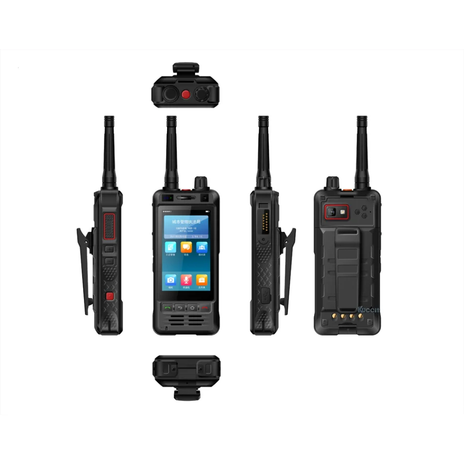 Original Kcosit W5 IP67 Rugged Waterproof Smartphone Android 6.0 Mobile Phone Quad Core UHF Radio PTT Walkie Talkie 5000mAH
