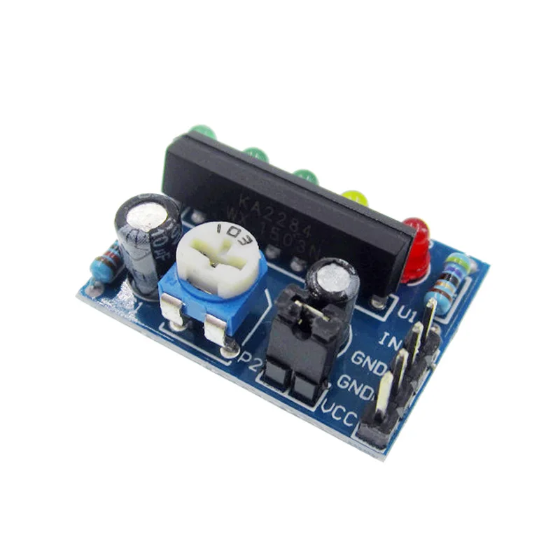 

Audio Level Indicator Power Level Indicator Level Indicating Module KA2284 3.5V-12V Controller AC DC Pcb Board