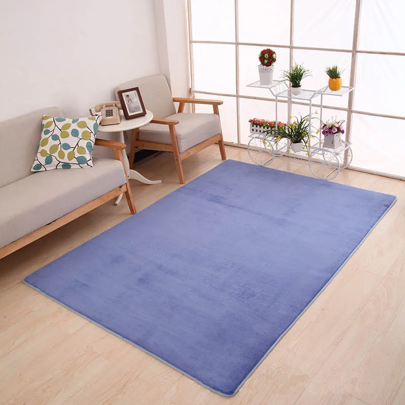 Thicker Carpet Soft Living Room Mats Yoga mat Carpets Rectangle Bedroom