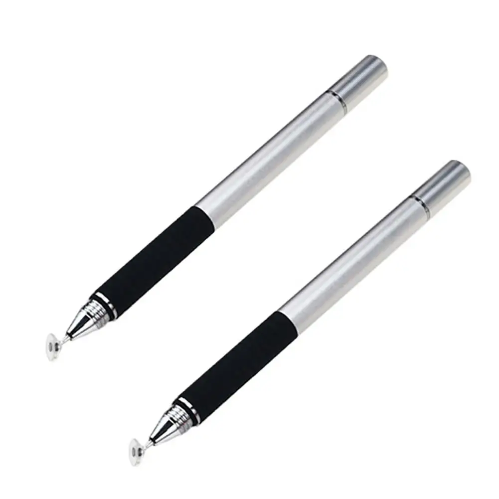 Хорошая 2 шт Универсальная двойная ручка-стилус для планшета iPhone