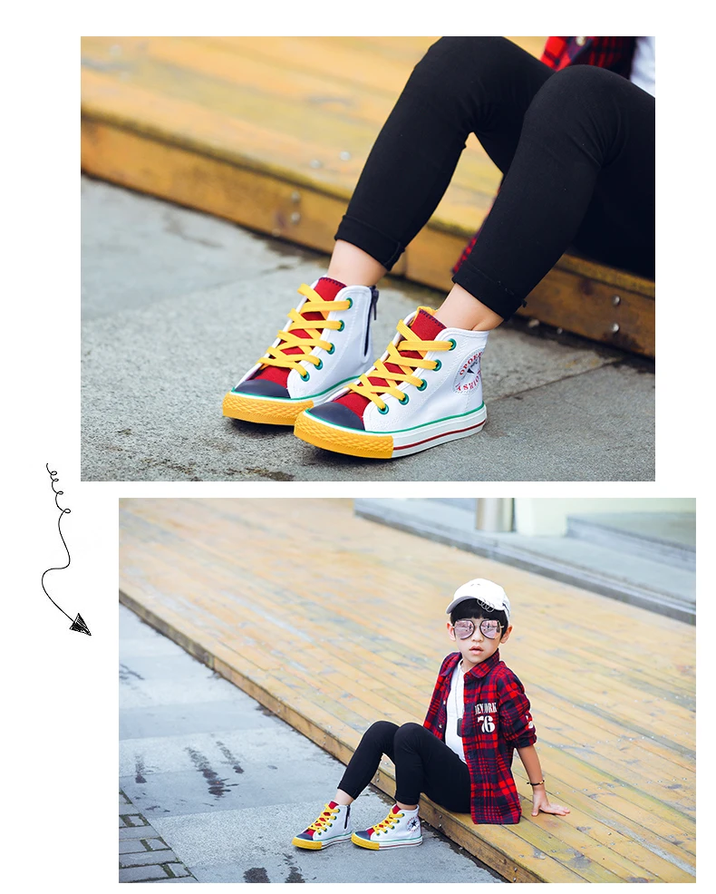 Новая парусиновая детская обувь для девочек легкая Нескользящая дышащая детская обувь мягкие кроссовки на шнуровке для девочек размер 26-37
