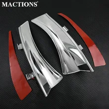Motorcycle Heat Shield Air Deflectors Chrome Aluminum For Victory Cross Country Cross Country Tour Magnum Cross Roads Hard-Ball cross country