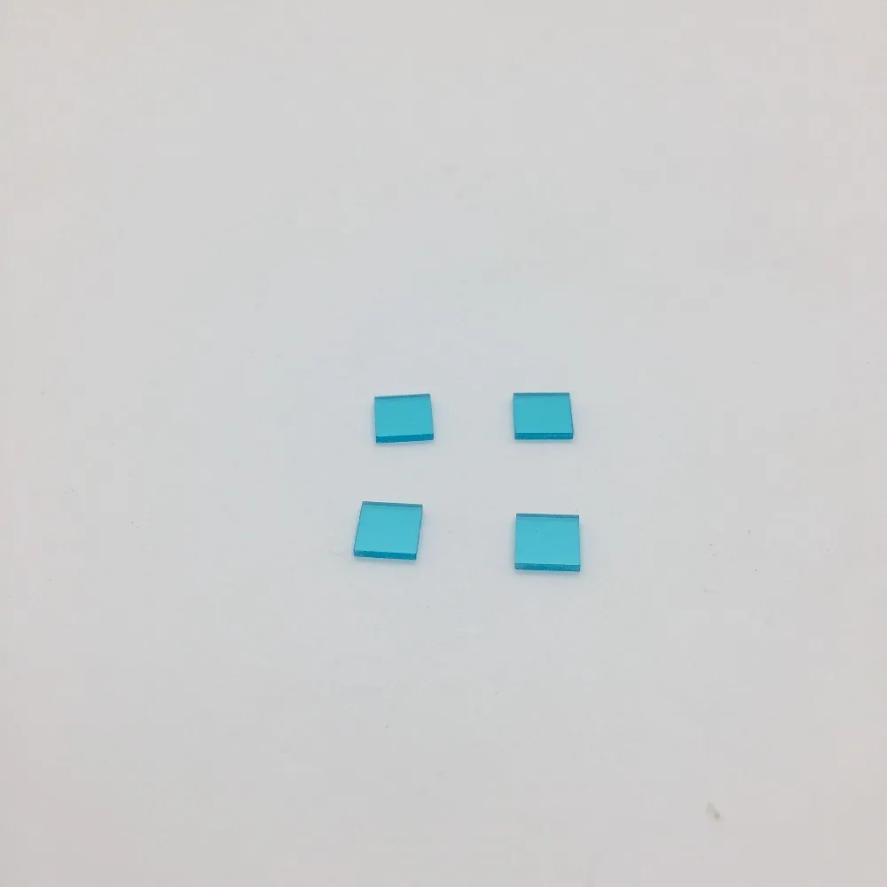 20 шт 8*8*1,5 мм ИК фильтр голубое стекло QB21 BG38 Видимый светильник для коррекции цвета