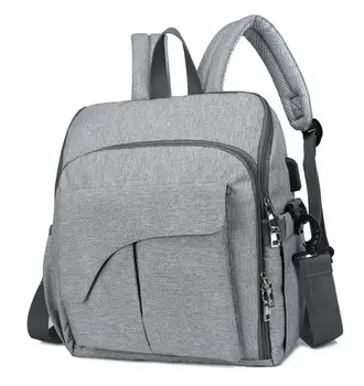 

Fashion Mummy Maternity Bag Multi-function Diaper Bag Backpack Nappy Baby Bag with Stroller Straps for Baby Care Diaper Bags
