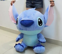 

lovely Large Creative Stitch, Stitch pillow blue, pink Stitch plush toys, Christmas gifts, lovers gifts (50cm)