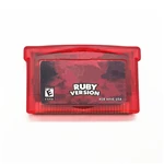 Fire Red Ruby Sapphire Poke Series 32 Bit видео игровая карта-картридж версия на английском языке