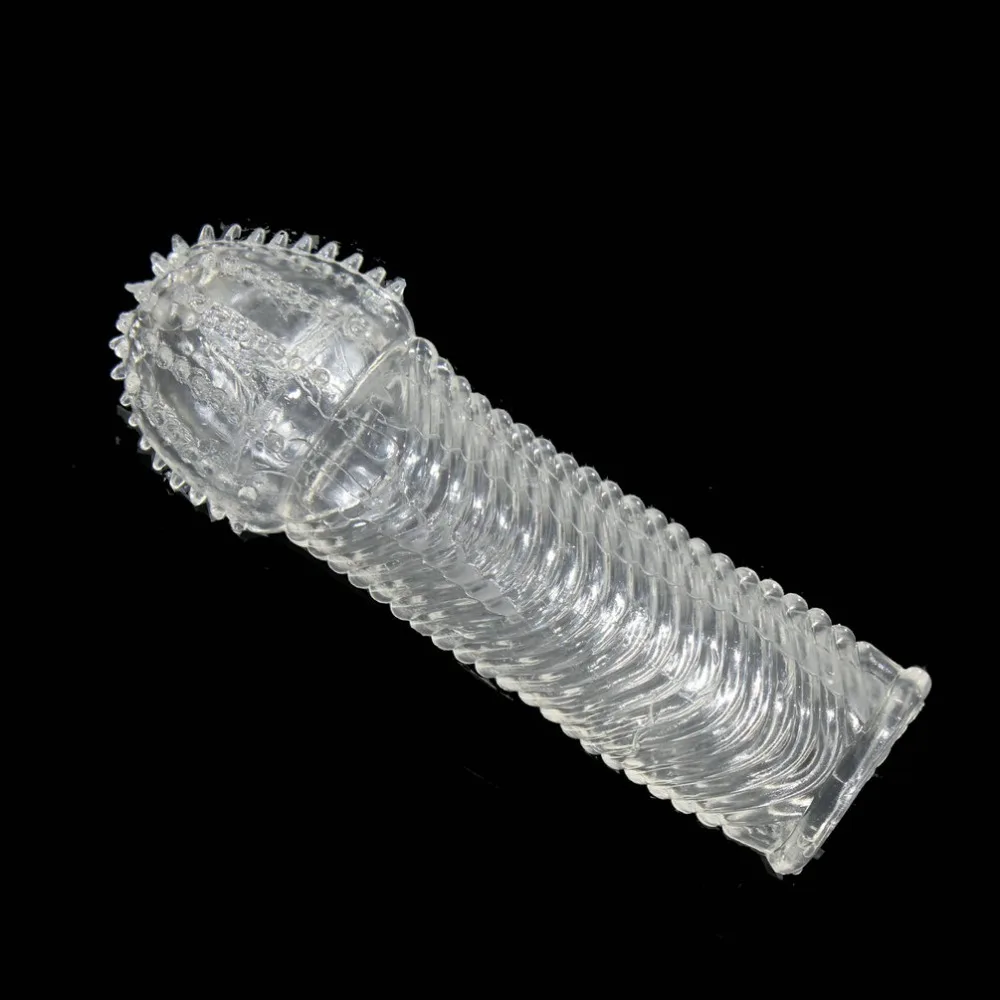 hc041 Penis Sleeve Cock Ring Sleeves  Condoms (22)