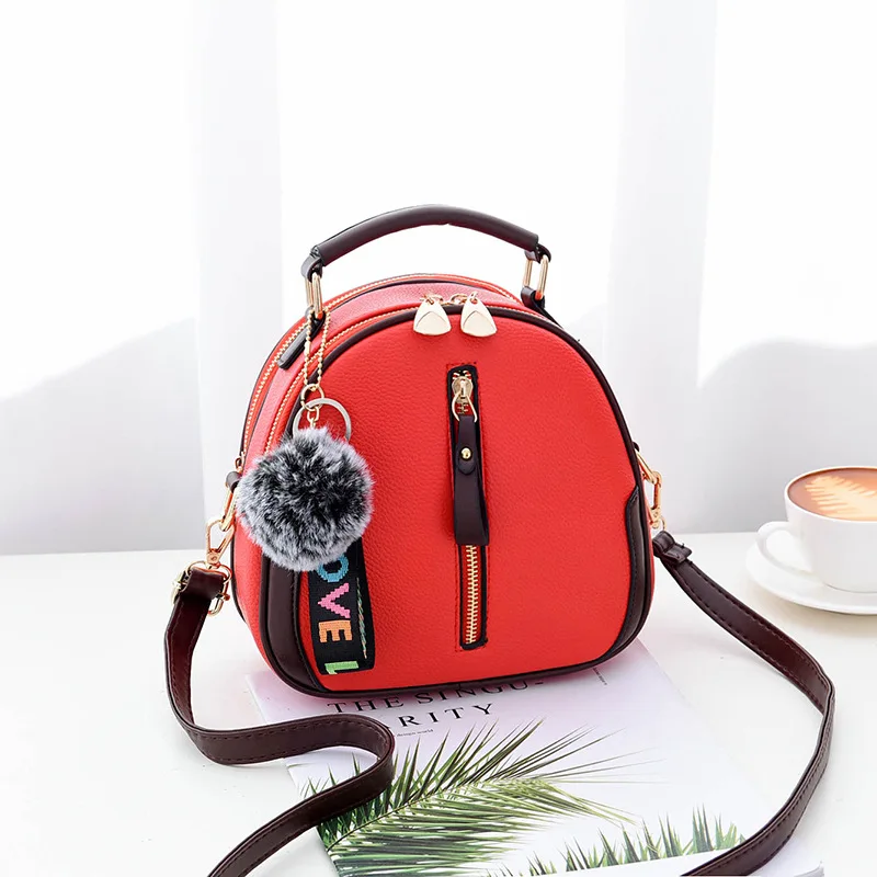 

MONNET CAUTHY New Arrival Girls Bags Chic Style Leisure Fashion Female Totes Solid Color Red Black Grey Yellow Crossbody Bag