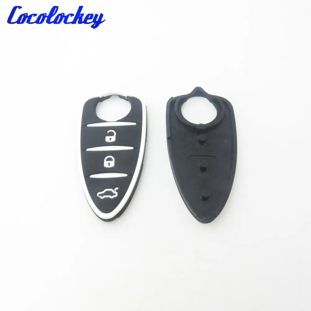 Cocolockey 6 видов цветов силиконовый резиновый коврик для ключей подходит Alfa Romeo Mito