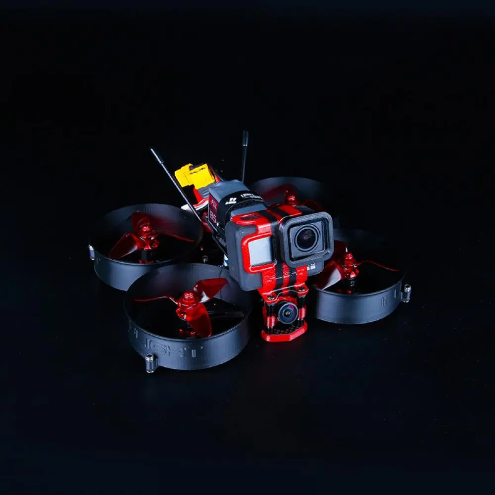 

iFlight MegaBee Frame SucceX F4 Flight Controller 35A 4-IN-1 ESC XING 1408 3600KV Brushless Motor addx.us Ratel Camera For Drone
