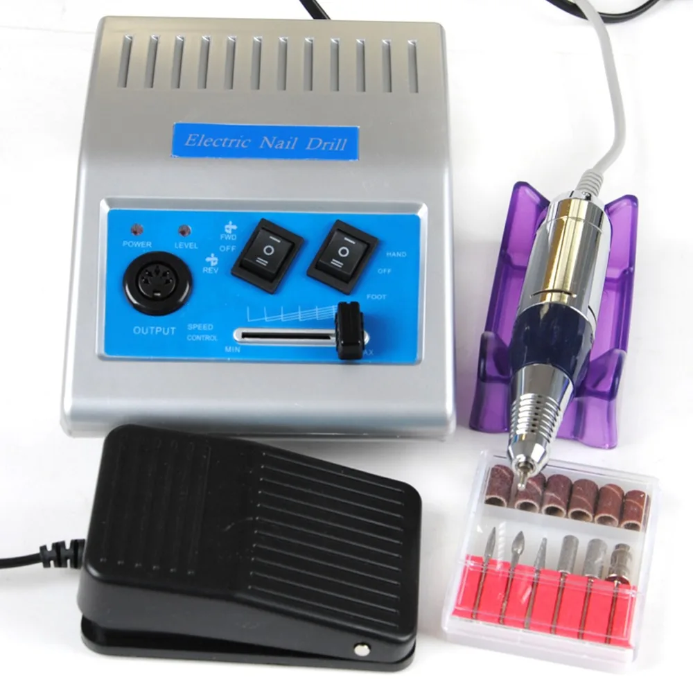 

30000RPM Nail Art Drill Nail Equipment Manicure Machine Pedicure Electric Nail Art Drill Pen Apparatus for Manicure Tool 2 color