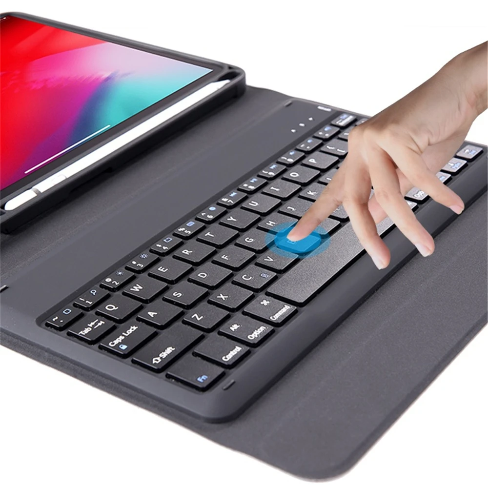 Чехол с клавиатурой для iPad Pro 11 дюймов 2018 A1979 Магнитный флип чехол держателем