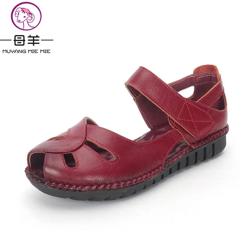 Genuine Leather Flat Shoes Genuine Leather Flat Shoes