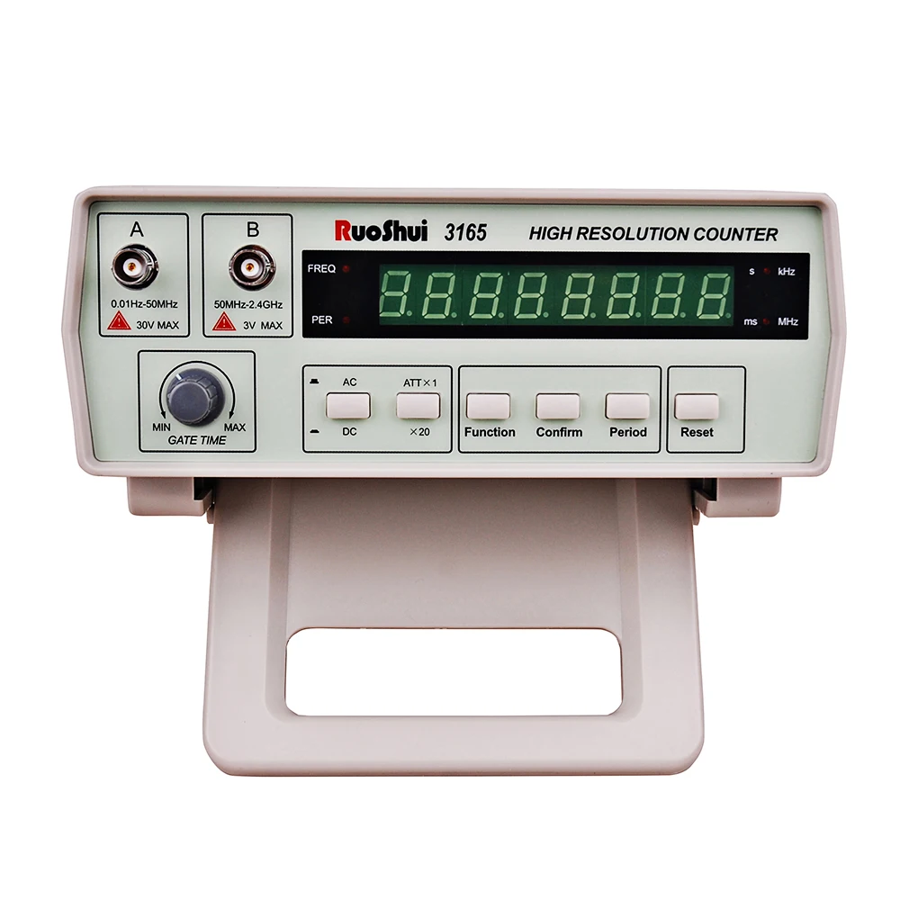VC3165/ Ruoshui 3165 прецизионный измеритель частоты интеллектуальный цифровой счетчик 0