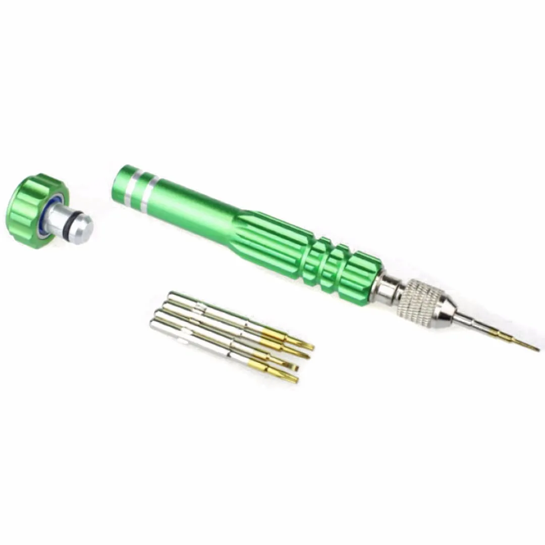 Shellhard 5in1 Watch Repair Tool Kits Screwdriver Set Repair Opening Tools Kit for Watch Eye Glasses