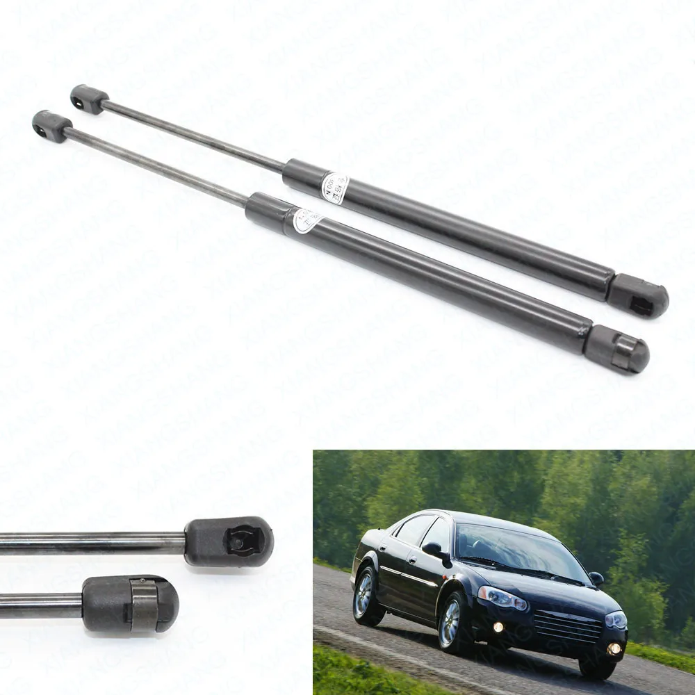

2pcs Auto Door Trunk Boot Gas Charged Spring Struts Lift Support For 2006-14 Dodge Charger Sedan for Chrysler Sebring 11.34 inch