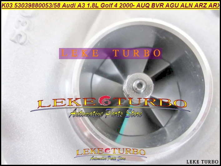 K03 53039880053 53039880058 Audi A3 SKODA Octavia Superb VW Golf 4 (5)