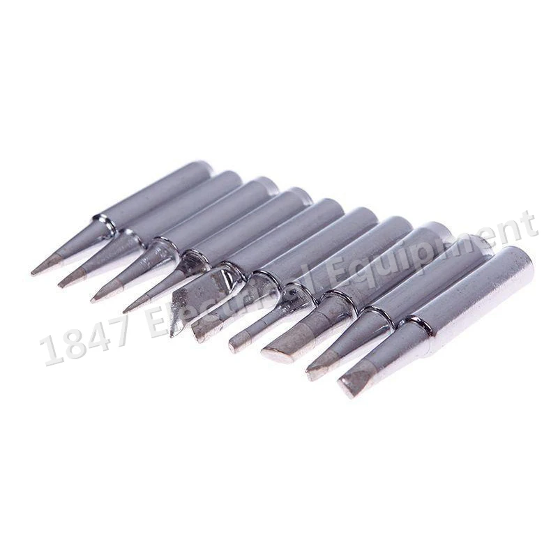 

New 10pcs 900M-T-0.5/0.8/1/1.5/2/3/4C Iron tip 900M-T soldering tip for hakko soldering rework station soldering iron station