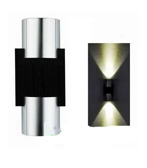 

Modern fashion LED TV background wall lamp 2W sconce luminaria bathroom porch light outdoor indoor light 85AV-265V 1004