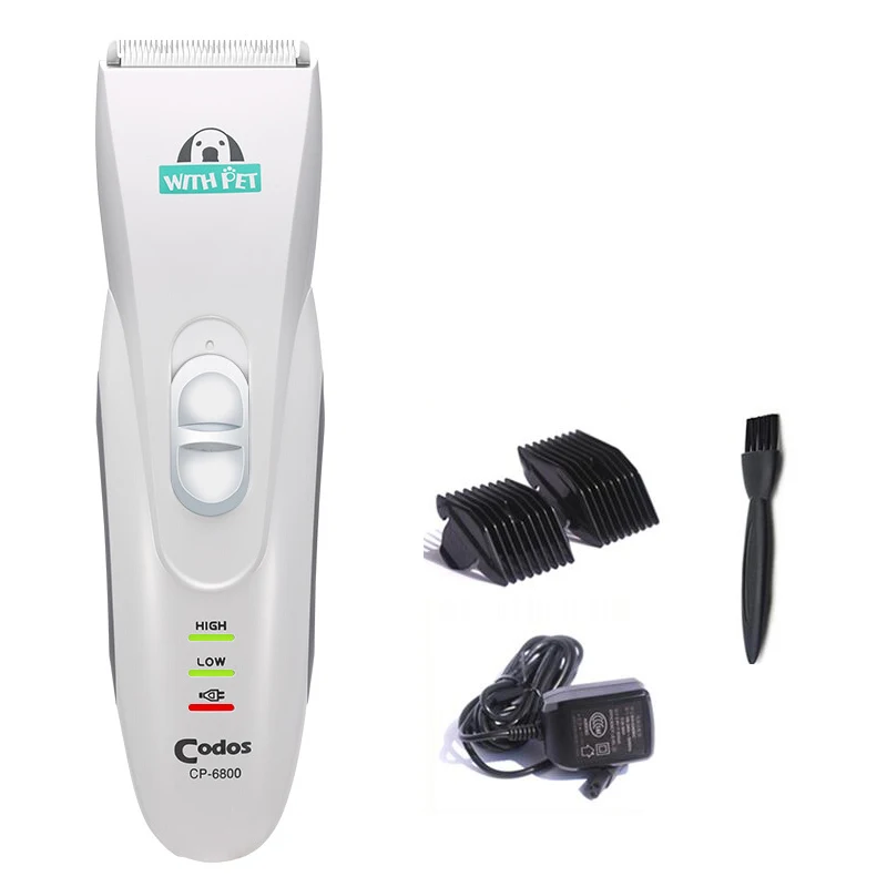 Codos CP 6800 Professional Dog Hair Trimmer Pet Clipper Rechargeable