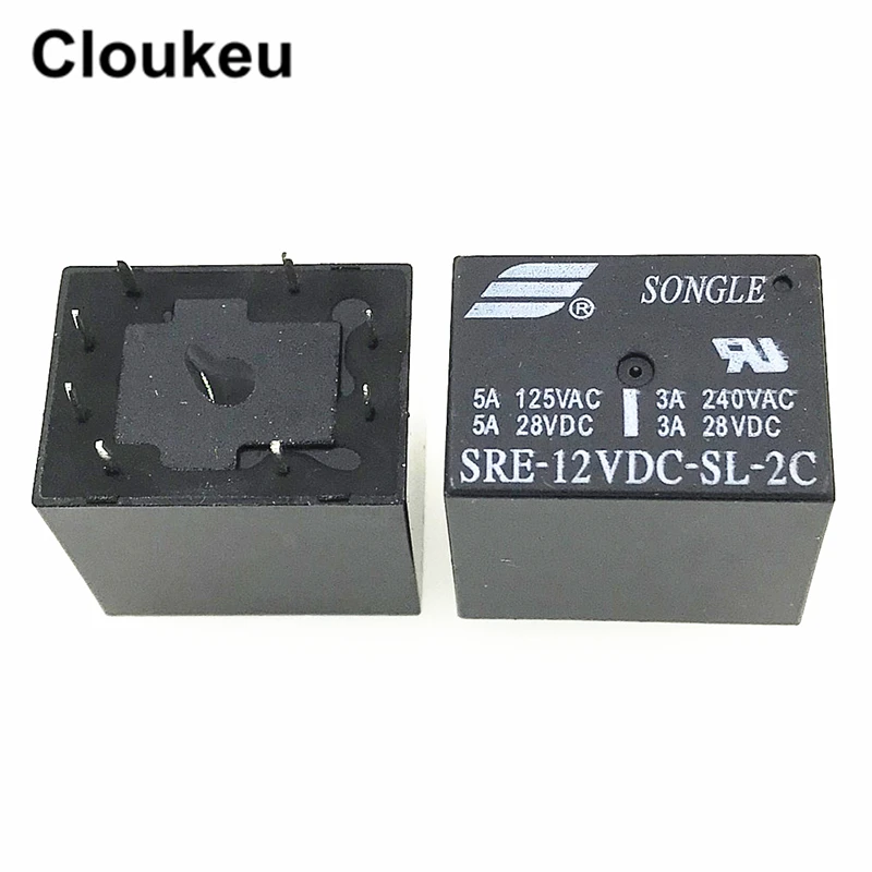 Реле SRE-12VDC-SL-2C 3A DIP8 | Обустройство дома