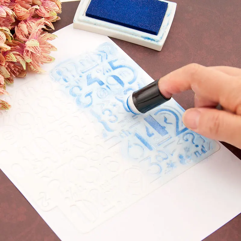 

Fingernails Coloured sponge for card making stamp/Masking panel/Layering Stencils Coloring sponge card making decor supplies