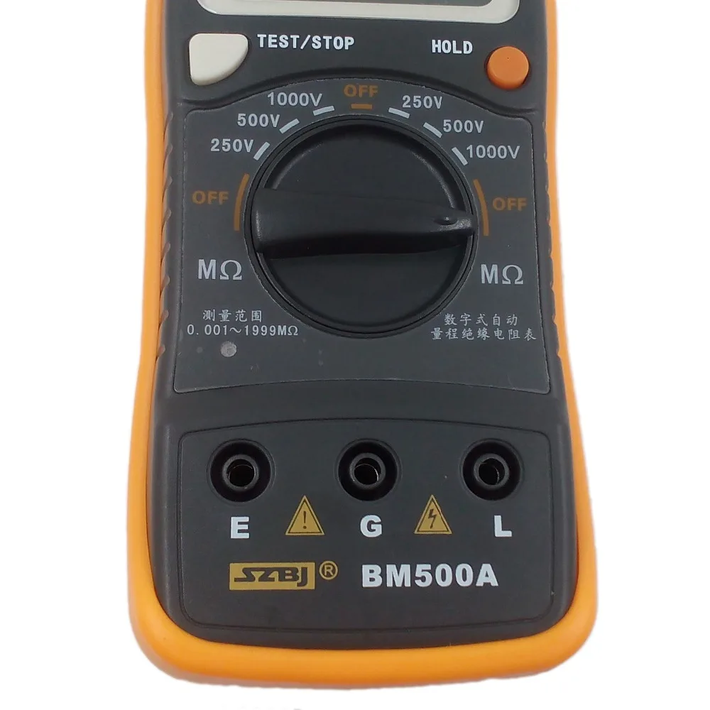 BM500A цифровой измеритель сопротивления изоляции 1000V 1999M тестер Megohmmeter Megger