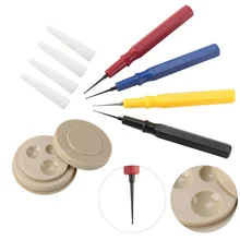 Пластиковый Небольшой простой в использовании комплект масленок для часов Легкая ручка игла для часовщиков портативный с масляным стаканом инструмент для ремонта DIY Профессиональный