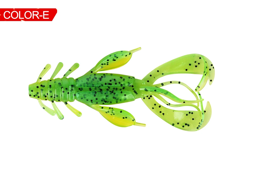 RoseWood 5pcsLot 10.3cm 10.4g Soft Bait Double Sided Style Fishing Lures Perfect Creature Fish Lure For Deep And Shallow Waters  (7)