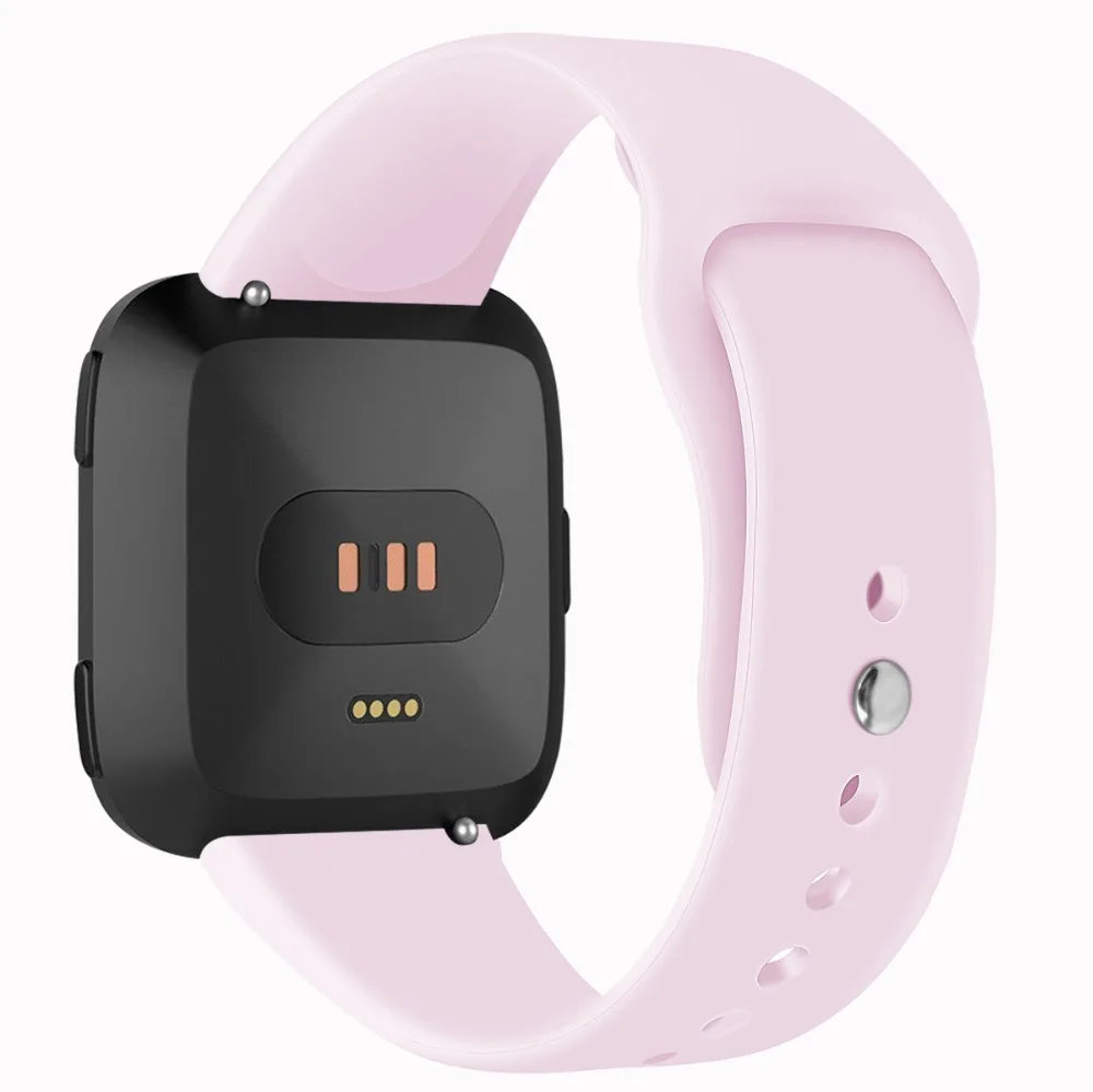 Силиконовый ремешок для fitbit versa/versa 2/versa litle ремешок reloj Браслет спортивный сменный ремешок для часов Часы Аксессуары