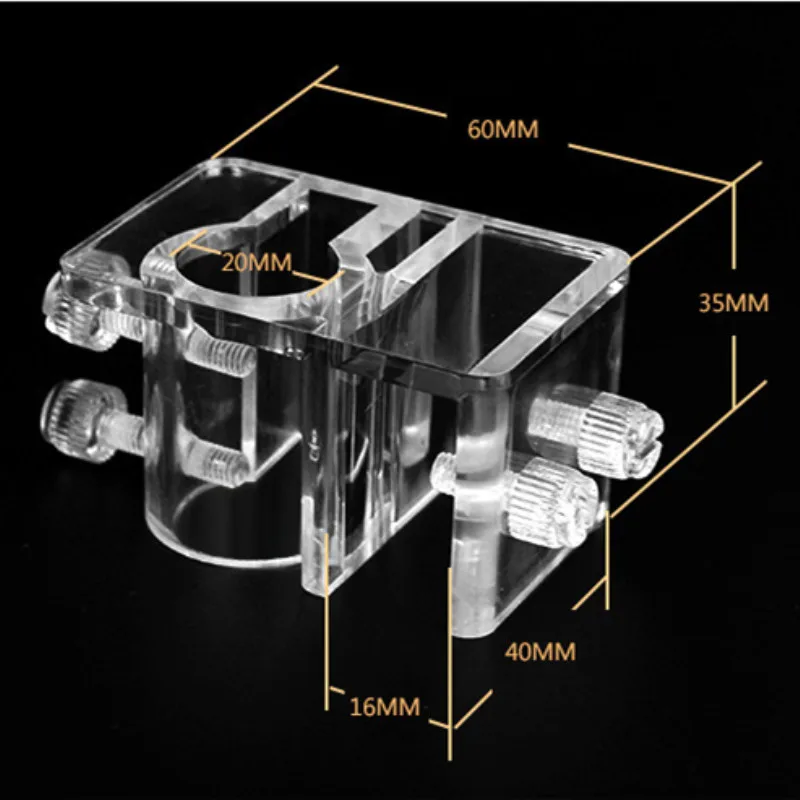 Аквариумный акриловый фильтрационный шланг держатель зажим трубы воды фильтр крепление трубки тропический аквариум Чистый насос фиксирующий Зажим