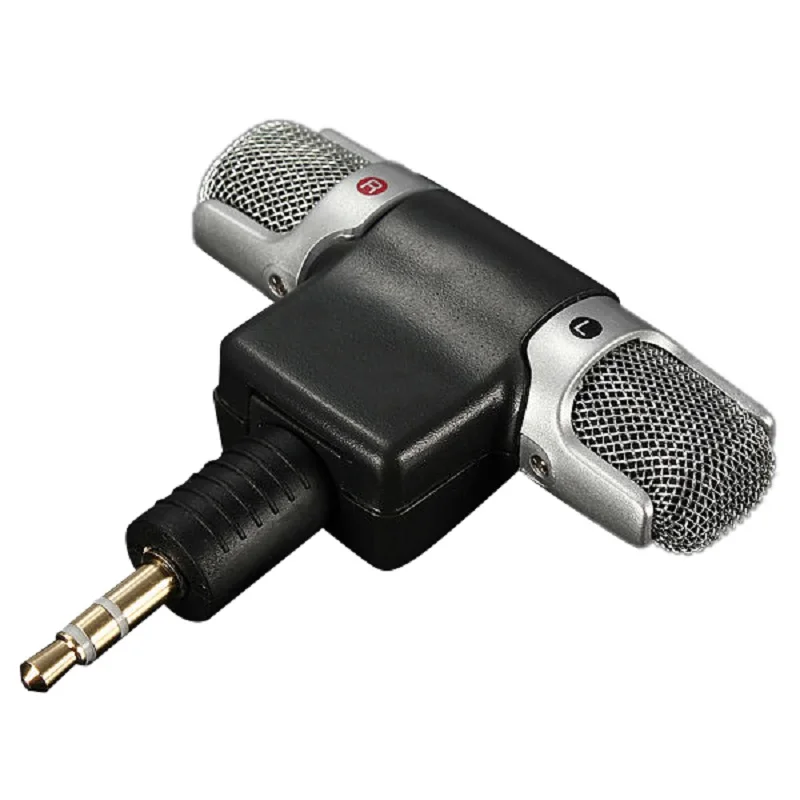 

Electret Microphone Mic Portable Mini Voice Mic for Recorder PC Laptop MD VoIP MSN Skype