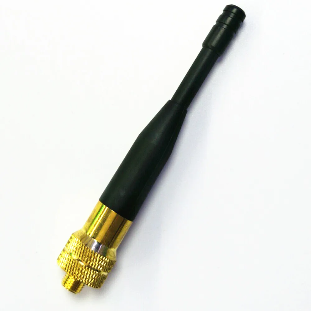 XQF 2 шт. хит продаж SMA F женский однодиапазонный UHF Антенна металлическая головка