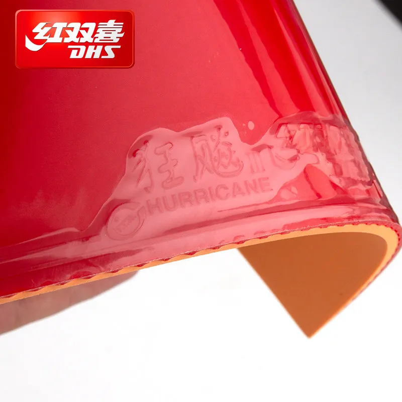 Details about   DHS Hurricane 3-50 Pips-In Table Tennis Rubber with Sponge PingPong Rubber Sheet 