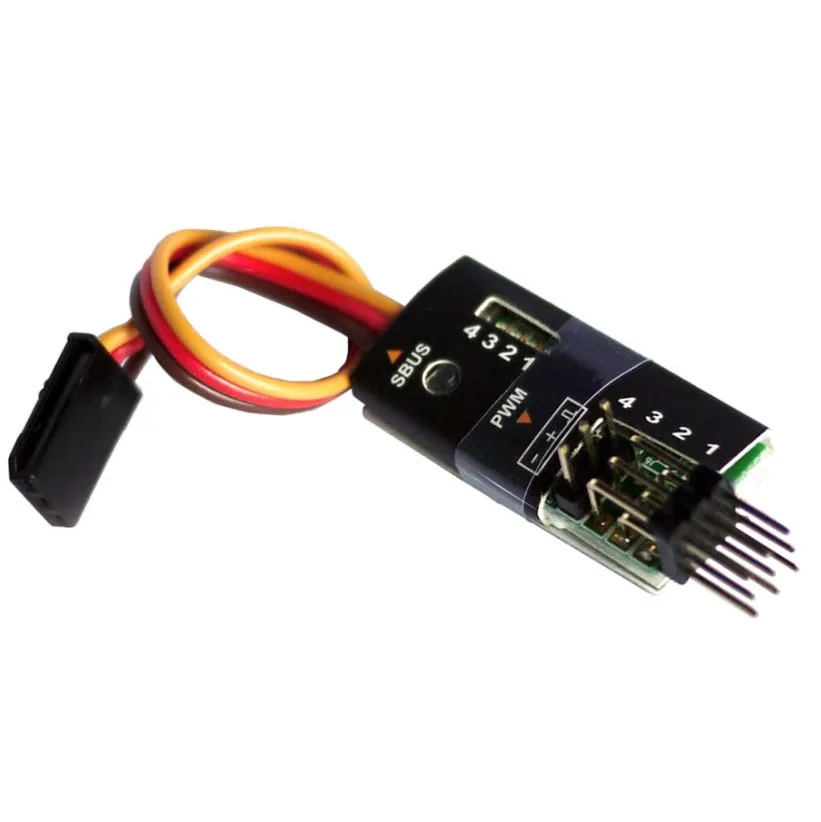 

FrSky SBUS to PWM Decoder for frysky