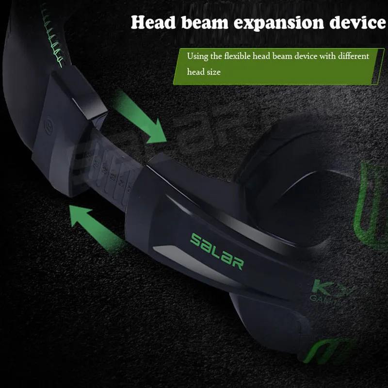 Ihens5 модные компьютерные Стерео Игровые наушники Salar KX101 лучшие casque Deep Bass