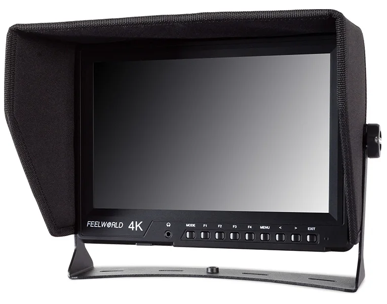 feelworld-4K101HSD-sunshade-monitor