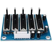 Stereo 5-band EQ Equalizer Board 5-segment Adjust Frequency Audio Tone Preamp Board for Amplifier Dual Power ±12~±15V цена Stereo 5-band EQ Equalizer Board 5-segment Adjust Frequency Audio Tone Preamp Board for Amplifier Dual Power ±12~±15V цены онлайн