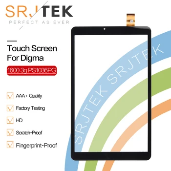 

Srjtek 10.1" For Digma Plane 1600 3g PS1036PG Tablet Touch Screen Digitizer Panel Replacement Glass Sensor Black