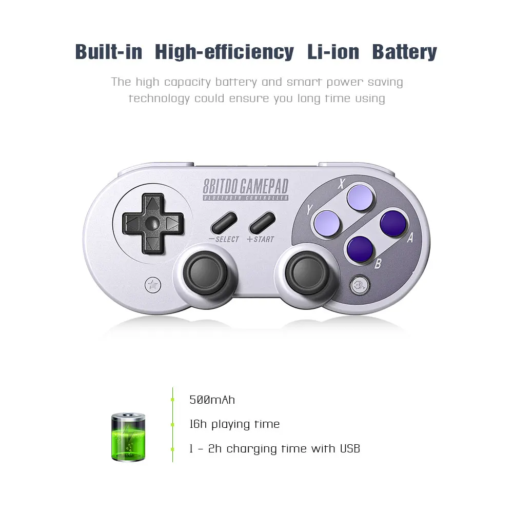 8bitdo SF30 Pro Беспроводной Bluetooth игровой контроллер геймпад с игрового джойстика для Win Android macOS пара nintendo переключатель