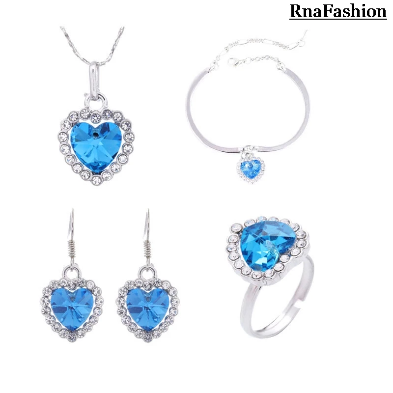 Женский ювелирный комплект из колье серёг и кольца|jewelry sets for women|brand jewelry setsjewelry |