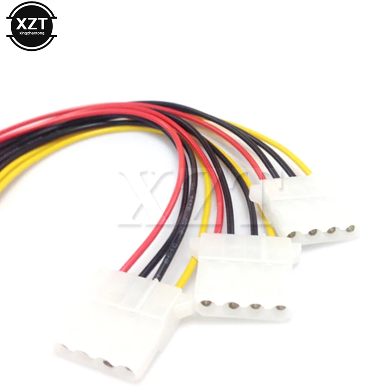Высококачественный 4 контактный разъем питания Molex Male 3 порта разветвитель IDE Female