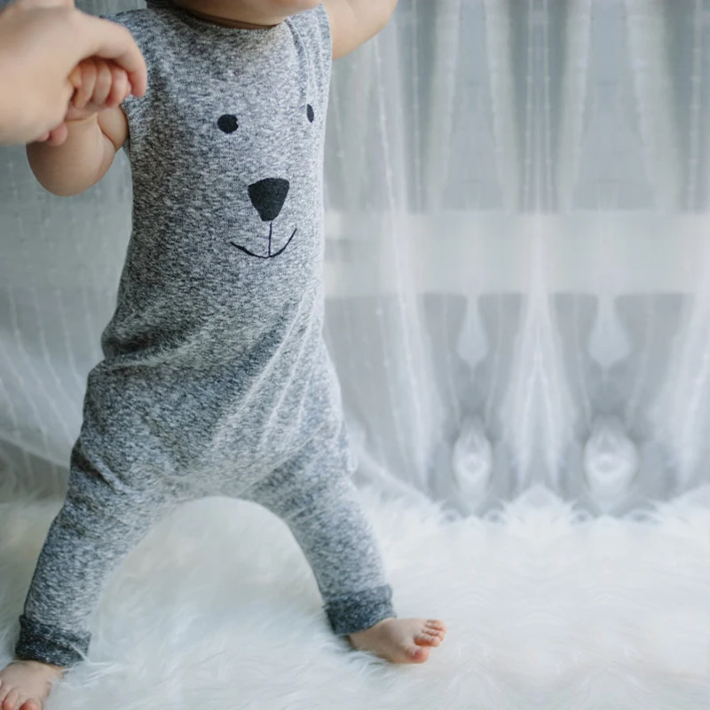 

Newborns Coveralls for babies Sweet clothes for babies for girls boys Bear Jumpers Overalls for toddlers overall Clothes XH-196
