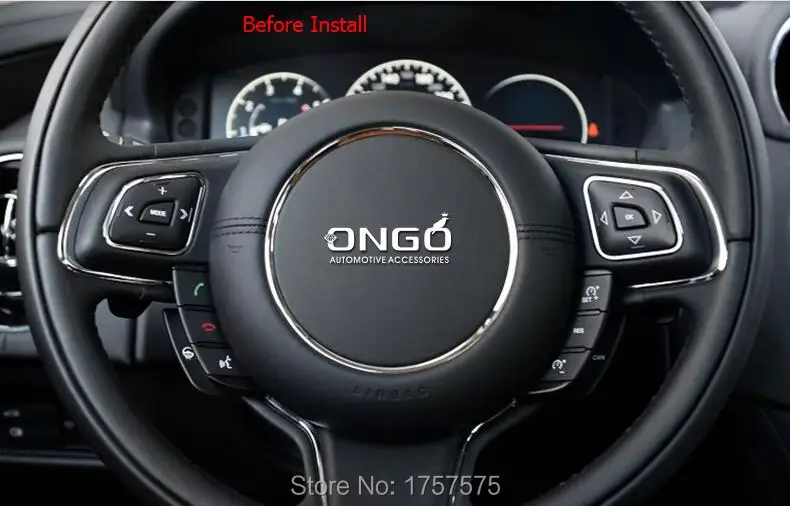 car steering wheel ring trim for Jaguar XJ accessories  (9)
