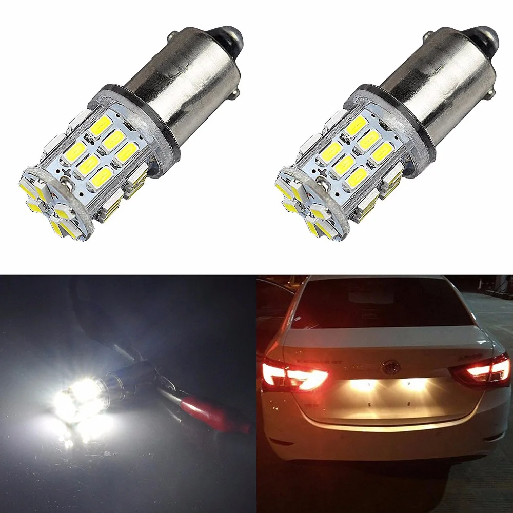 

AGLINT 2PCS BA9S T4W 53 57 1895 64111 LED Car Lighting 3014SMD 30-EX 12 Volt Auto LED Side Door Courtesy Map Dome Lights White